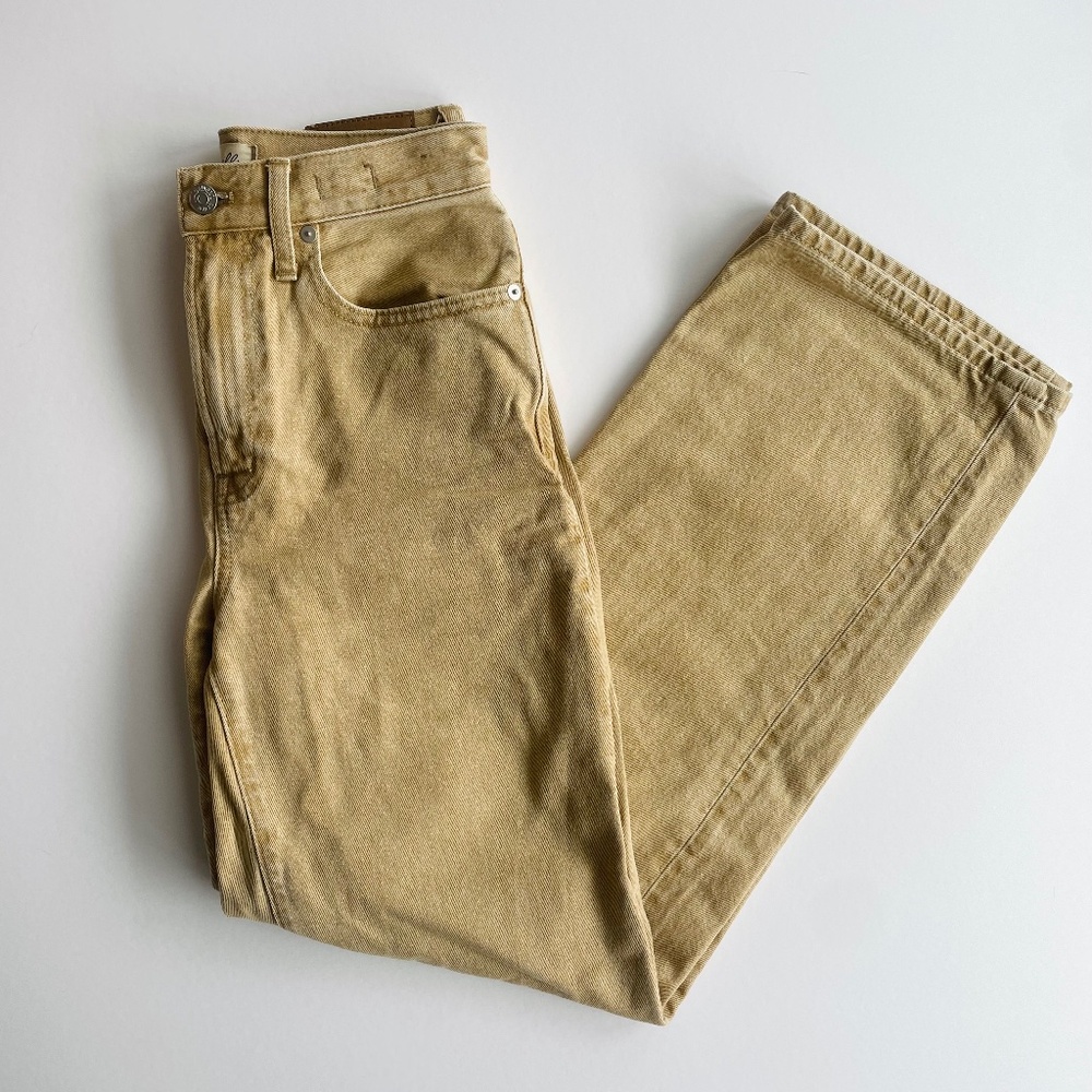 Madewell perfect wide leg Jean